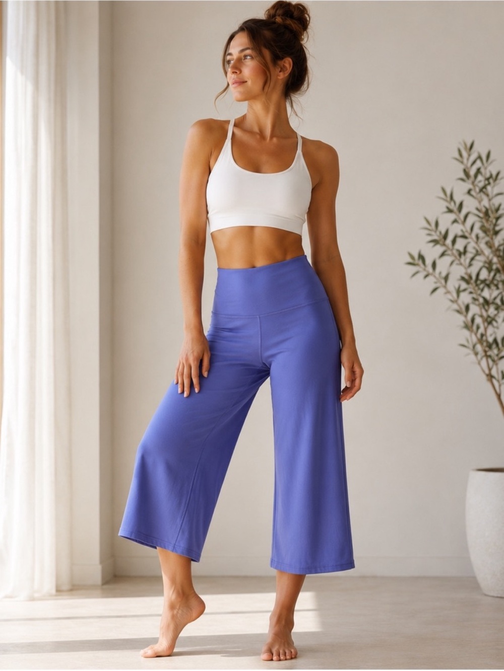 Athleta - Elation Wide Crop Pant Small